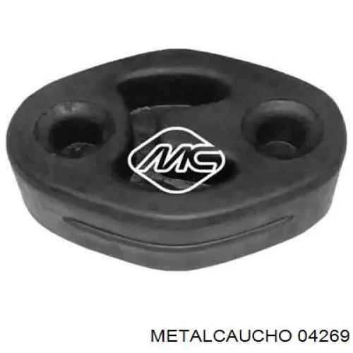 Comprar 04269 Metalcaucho Soporte de tubo de escape