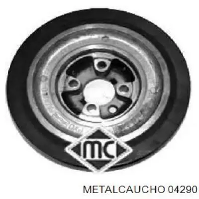 Comprar 04290 Metalcaucho La polea del cigüeñal