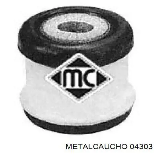 Buje silencioso del subchasis delantero Metalcaucho 04303 precio, desde 16,34 EUR