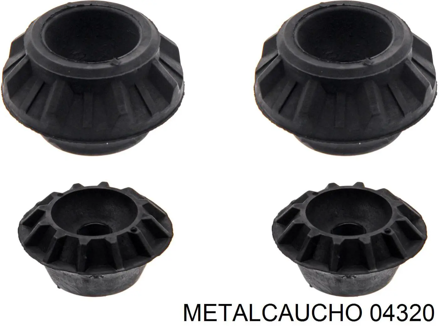 Comprar 04320 Metalcaucho Copela de amortiguador trasero