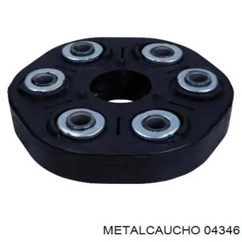 Acoplamiento elástico delantero del cardán Metalcaucho 04346 precio, desde 50,17 EUR