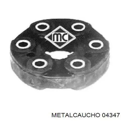 Comprar 04347 Metalcaucho Acoplamiento elástico delantero del cardán