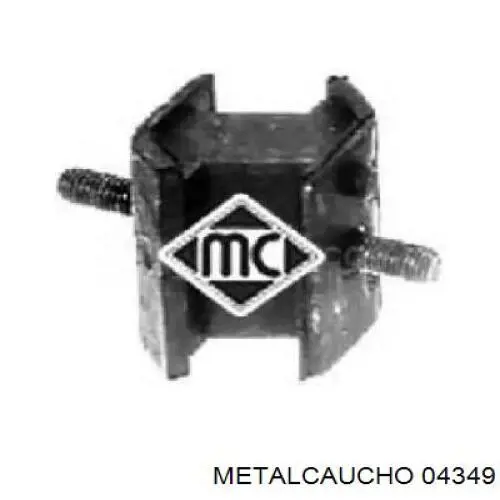 Comprar 04349 Metalcaucho Soporte derecho de la transmisión