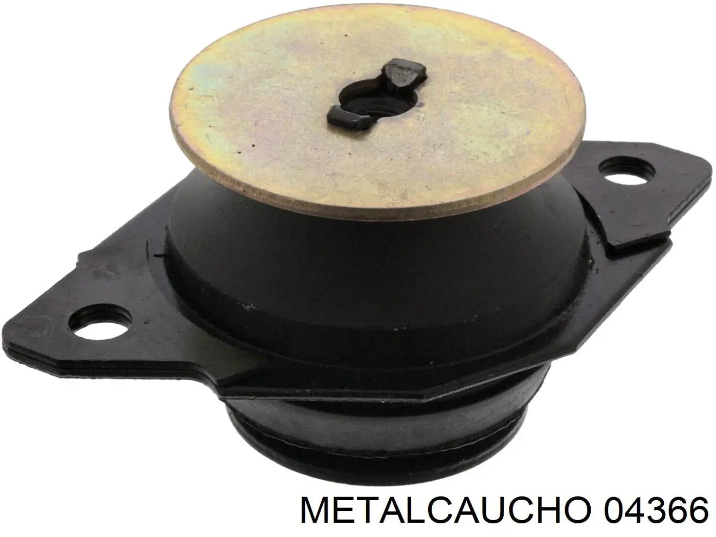 04366 Metalcaucho soporte motor izquierdo