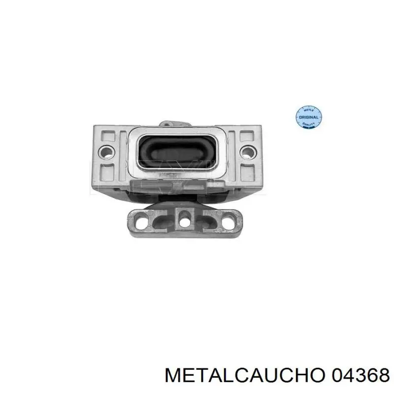 04368 Metalcaucho soporte de motor derecho