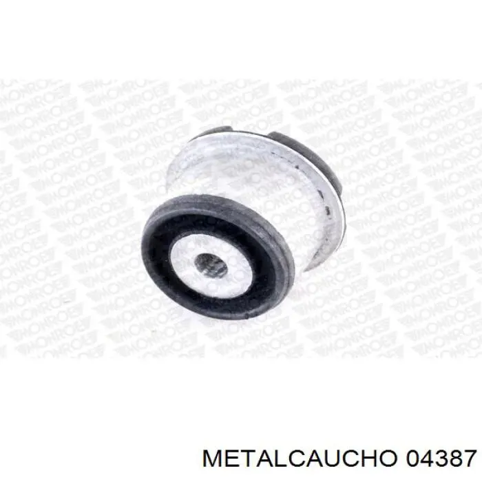 04387 Metalcaucho Buje delantero del brazo longitudinal trasero