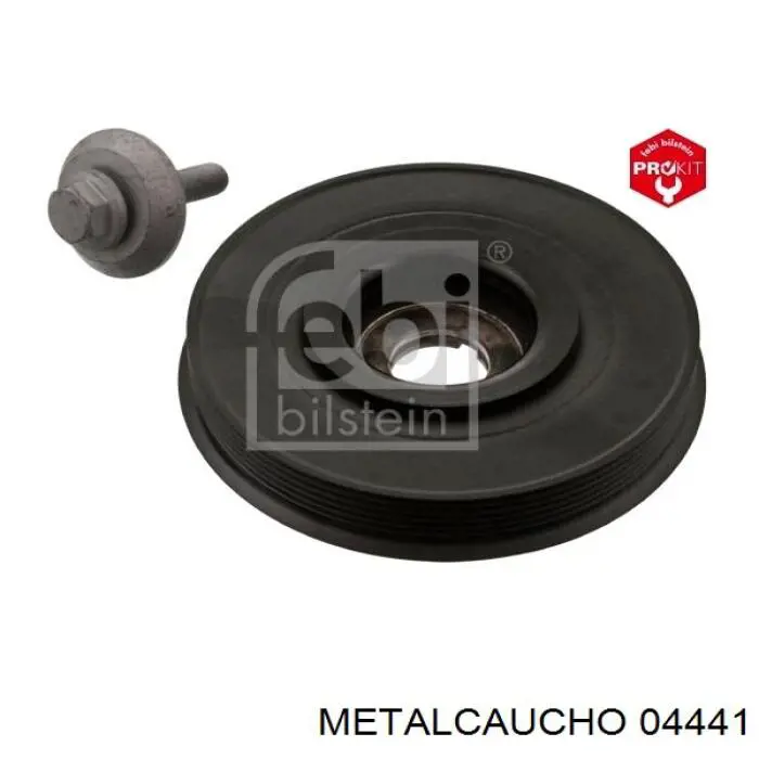 Polea del cigüeñal Metalcaucho 04441 precio, desde 61,15 EUR