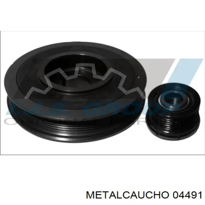 Comprar 04491 Metalcaucho La polea del cigüeñal