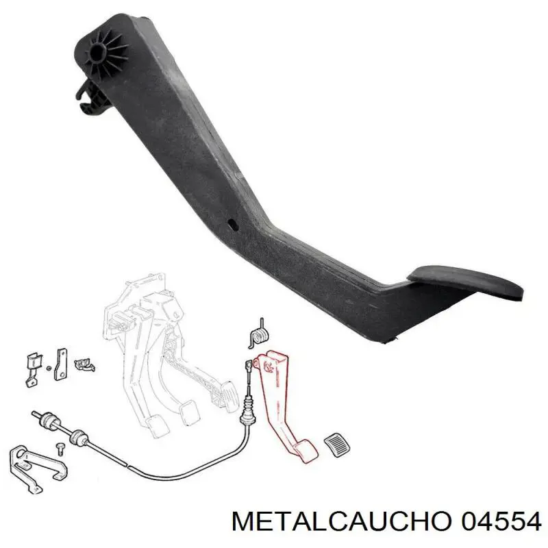 Pedal de embrague Cautex 031254 precio, desde 23,98 EUR