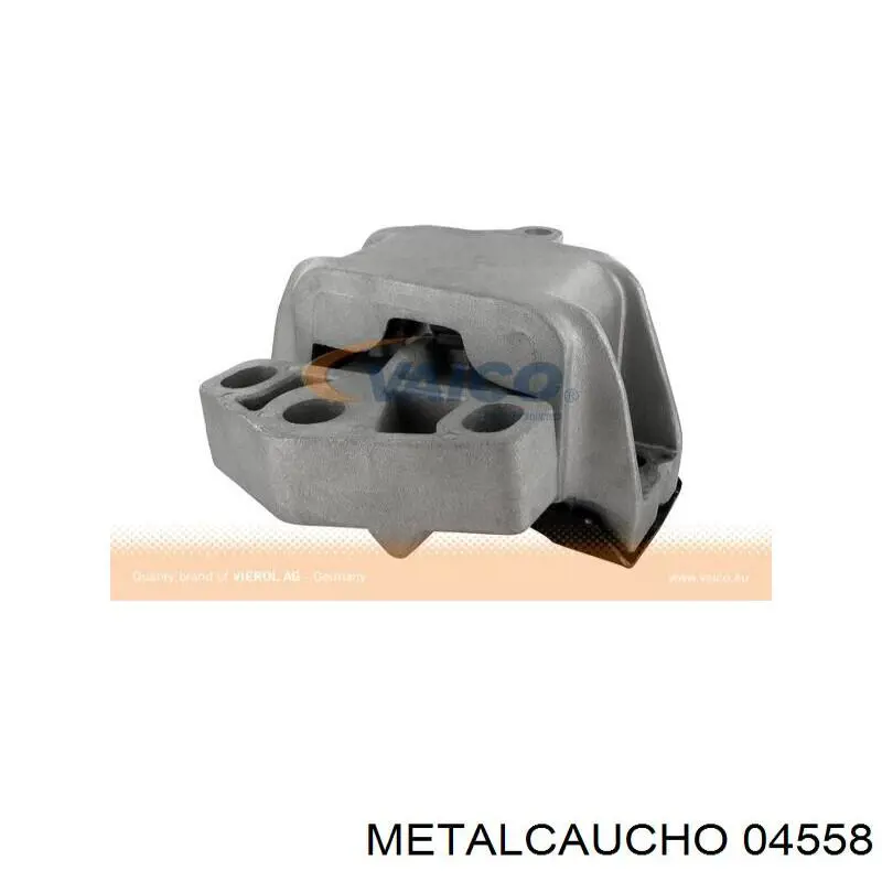 04558 Metalcaucho soporte motor izquierdo