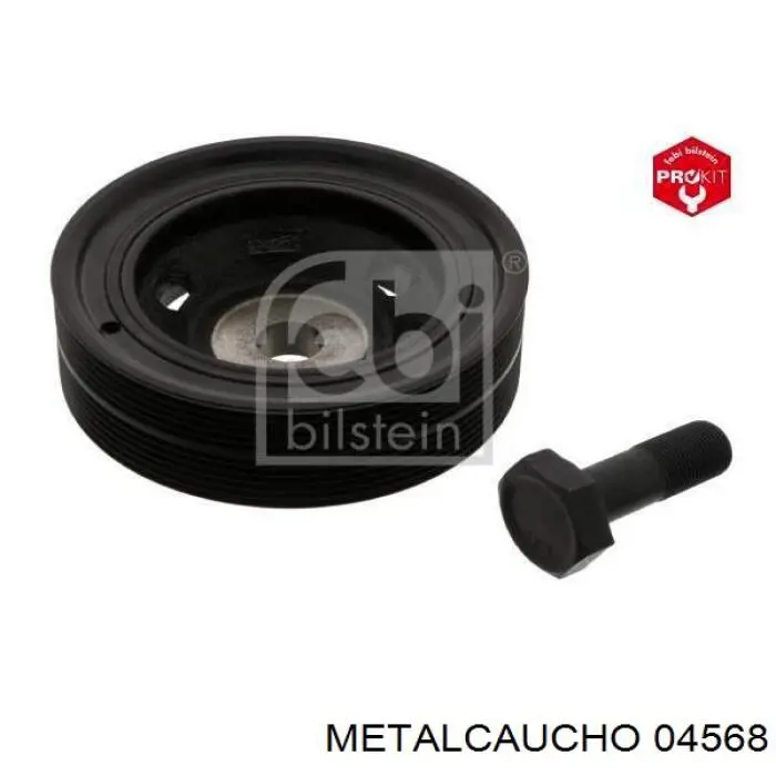 Polea dámper Metalcaucho 04568