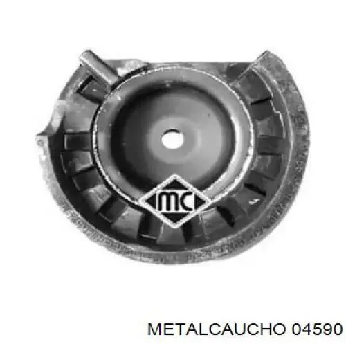 Comprar 04590 Metalcaucho Aislador de resorte delantero superior