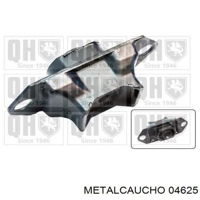 Soporte izquierdo del motor Metalcaucho 04625 precio, desde 16,44 EUR