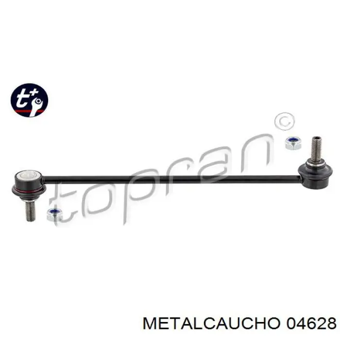 Bieleta estabilizadora delantera Metalcaucho 04628 precio, desde 11,67 EUR