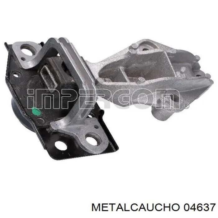 04637 Metalcaucho soporte de motor derecho