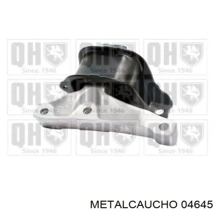 04645 Metalcaucho soporte para taco de motor derecho