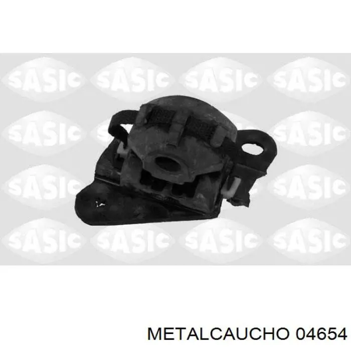 04654 Metalcaucho soporte, silenciador