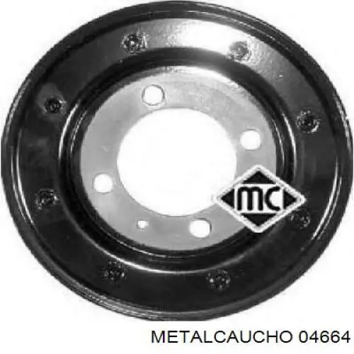 Polea del cigüeñal Metalcaucho 04664 precio, desde 46,46 EUR