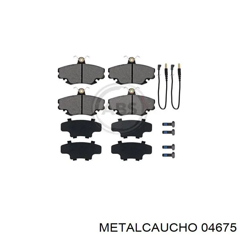 Soporte de motor trasero 04675 Metalcaucho