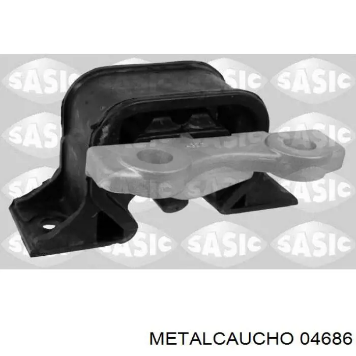 04686 Metalcaucho soporte de motor derecho
