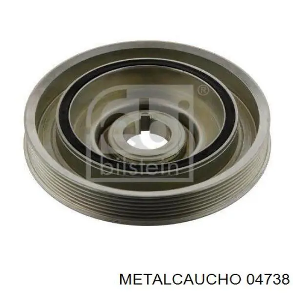 Polea dámper Metalcaucho 04738