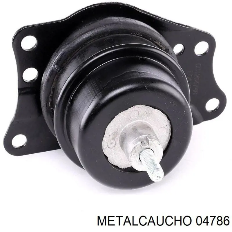 4786 Metalcaucho soporte de motor derecho