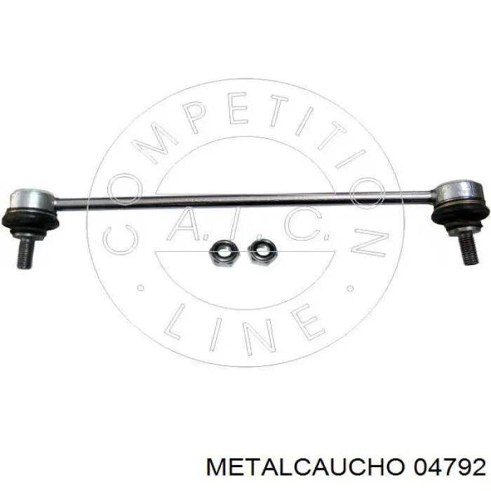 04792 Metalcaucho soporte de barra estabilizadora delantera