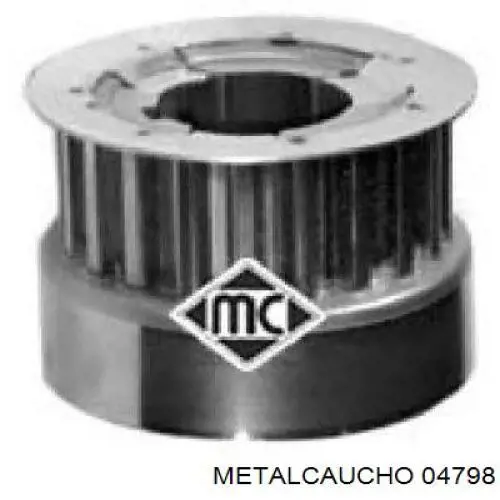 Polea del cigüeñal Metalcaucho 04798 precio, desde 67,50 EUR