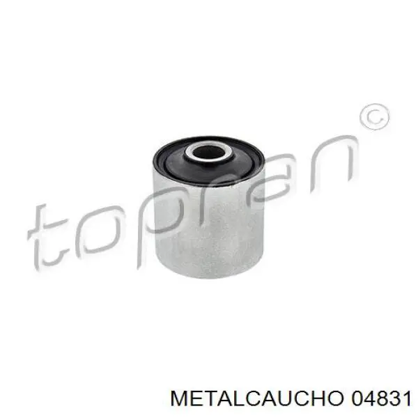 04831 Metalcaucho silentblock delantero de ballesta delantera