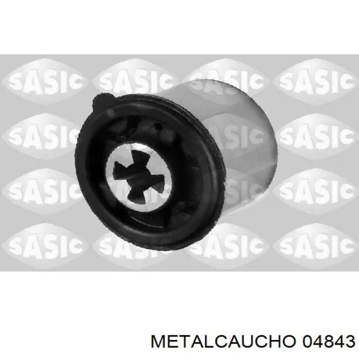 Silentblock trasero 04843 Metalcaucho