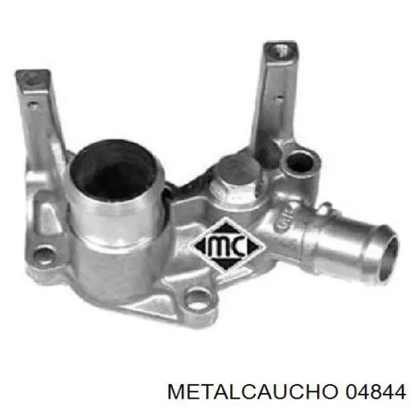 Brida del sistema de refrigeración (triple unión) 04844 Metalcaucho