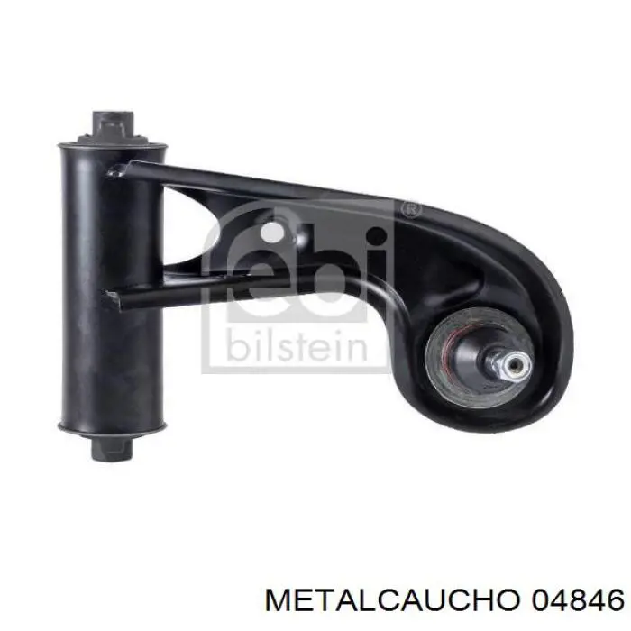Comprar 04846 Metalcaucho Buje del brazo de suspensión delantero superior