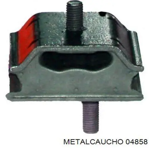 Silentblock del brazo superior de suspensión trasera 04858 Metalcaucho