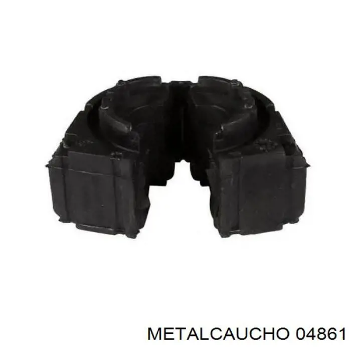 Buje de barra estabilizadora trasera 04861 Metalcaucho