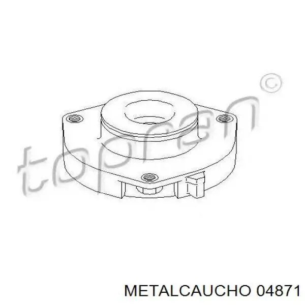 Soporte del amortiguador delantero Metalcaucho 04871