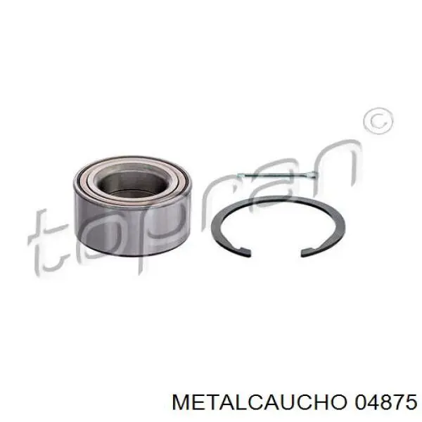 Silentblock trasero 04875 Metalcaucho