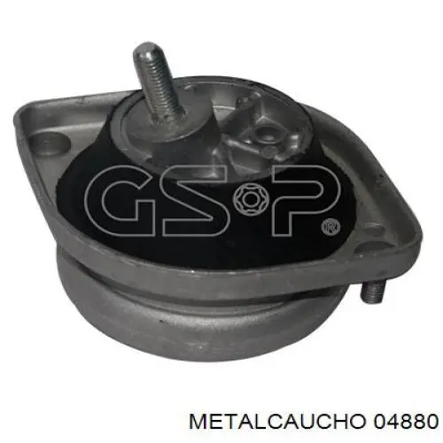 04880 Metalcaucho soporte motor izquierdo