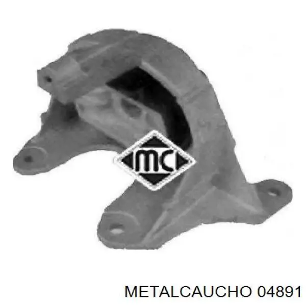 04891 Metalcaucho soporte de motor trasero