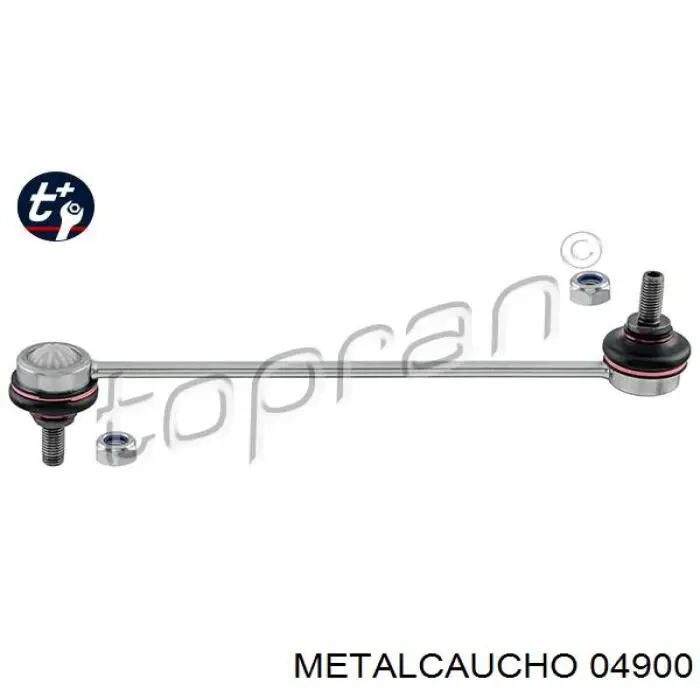 04900 Metalcaucho soporte de barra estabilizadora delantera