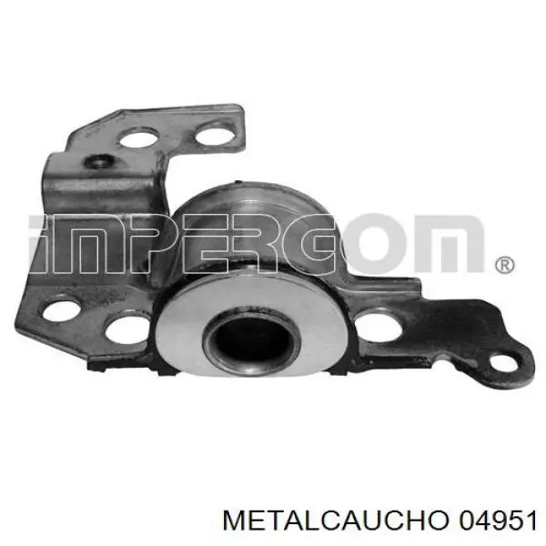04951 Metalcaucho silentblock de suspensión delantero inferior