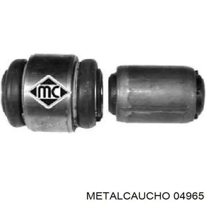 Comprar 04965 Metalcaucho Silentblock del brazo superior de suspensión trasera