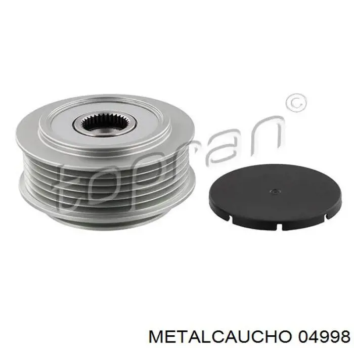 04998 Metalcaucho poleas juego de piezas