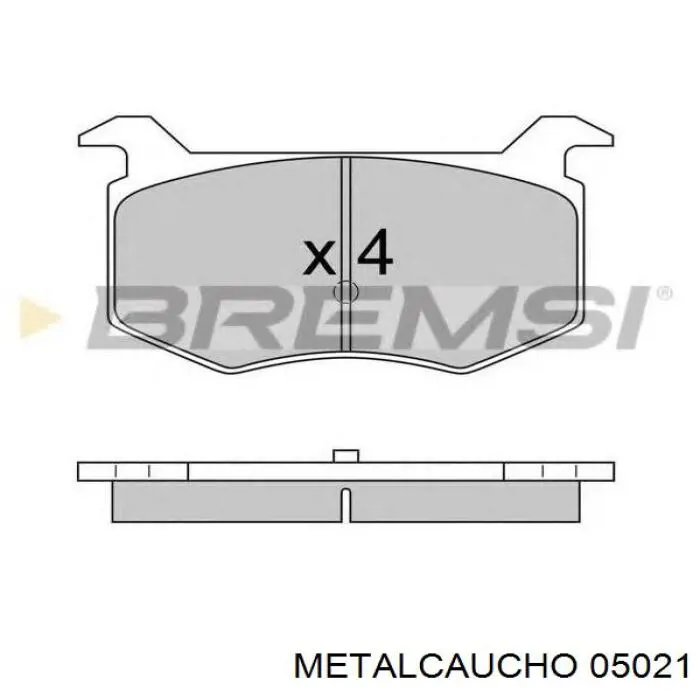 180942 Cautex Silentblock del puente trasero