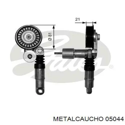 Comprar 05044 Metalcaucho Tensor de la correa trapecial
