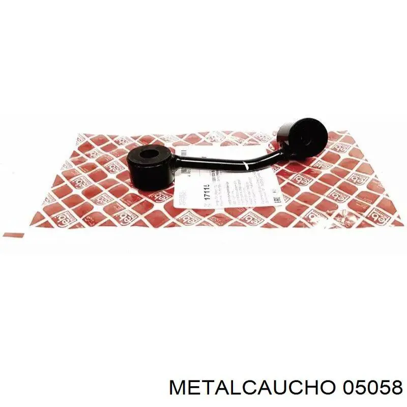 Bieleta de suspensión delantera derecha Metalcaucho 05058