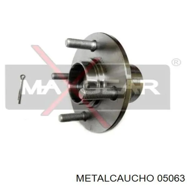 05063 Metalcaucho soporte de motor trasero