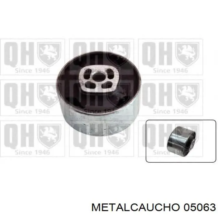 Comprar 05063 Metalcaucho Soporte de motor trasero