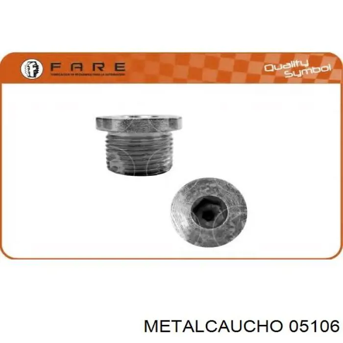 Comprar 05106 Metalcaucho Tapón del cárter de aceite