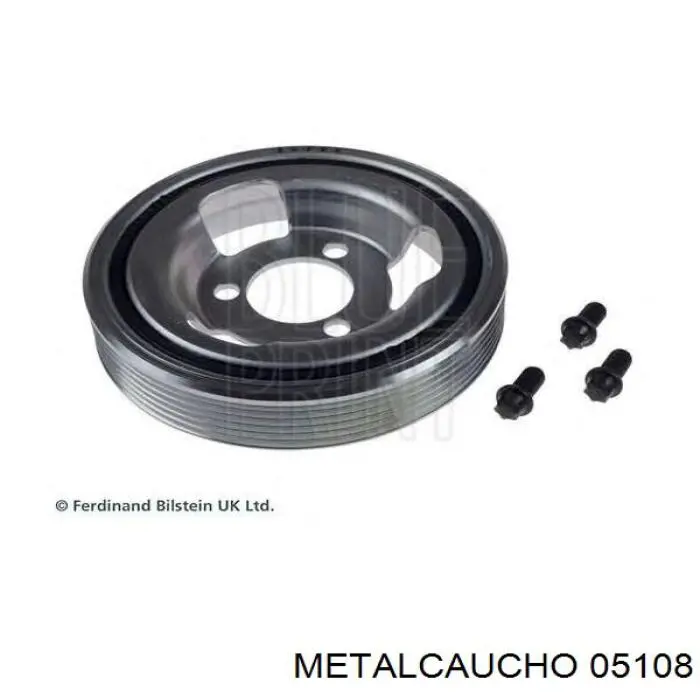 Comprar 05108 Metalcaucho La polea del cigüeñal