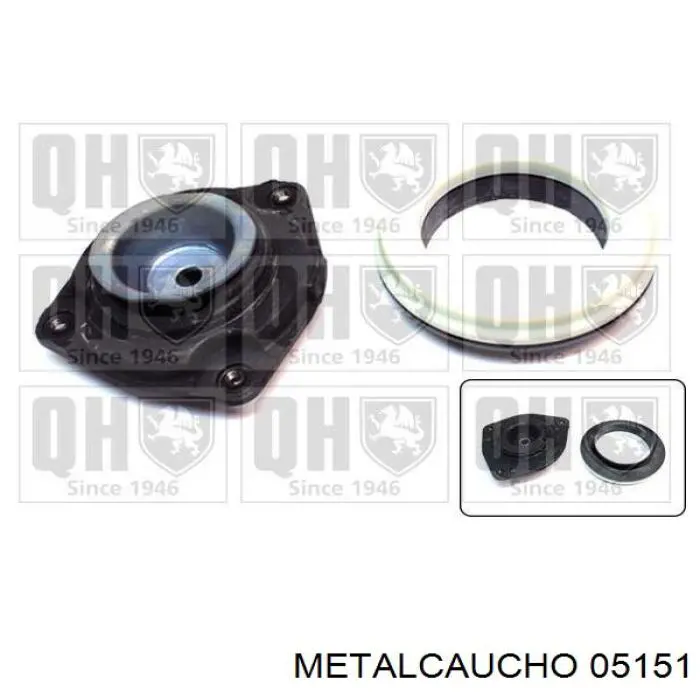 Comprar 05151 Metalcaucho Soporte del amortiguador delantero derecho